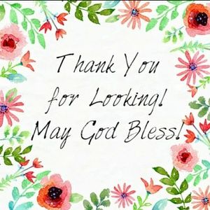 ❤Thank you for looking! God bless you & yours!